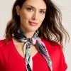 Amaryllis Pleated Diamond Scarf