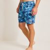 Big & Tall Naples Ocean Escape Swim Trunks
