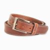Heavy Stitch Leather Belt