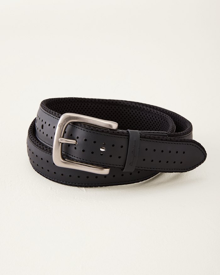 Leather Perforated Belt