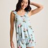 Jersey Tank & Shorts Pajama Set