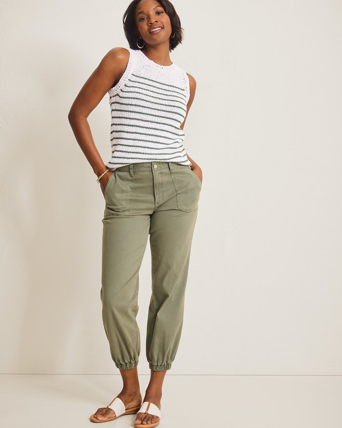 Stretch-Twill Joggers
