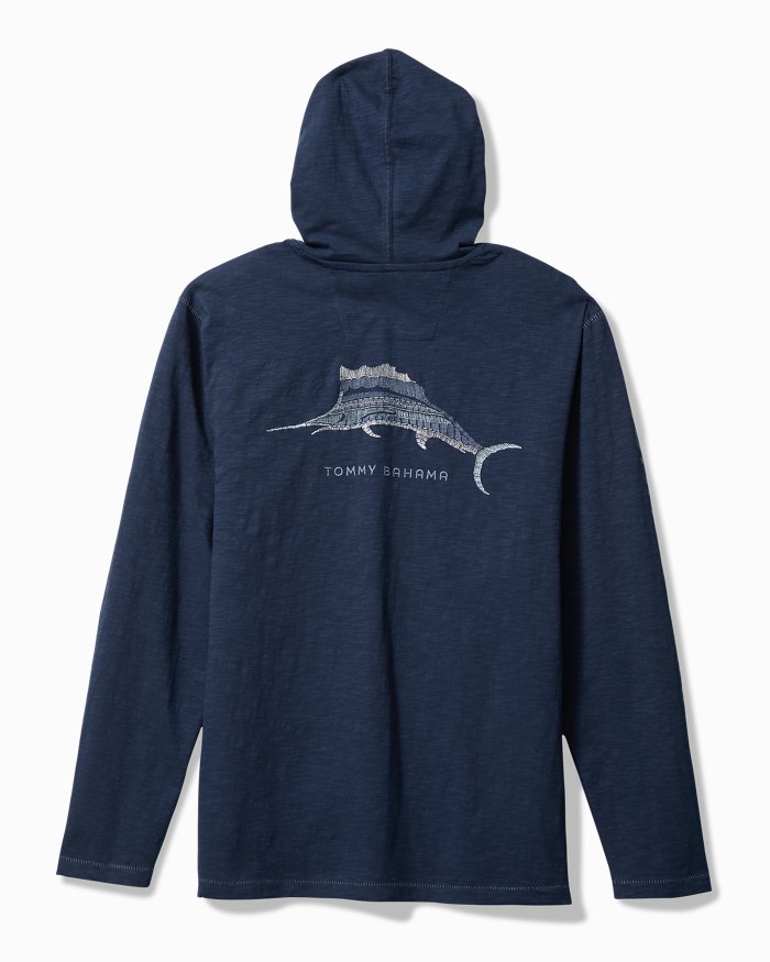 Marlin Azul Lux Hoodie