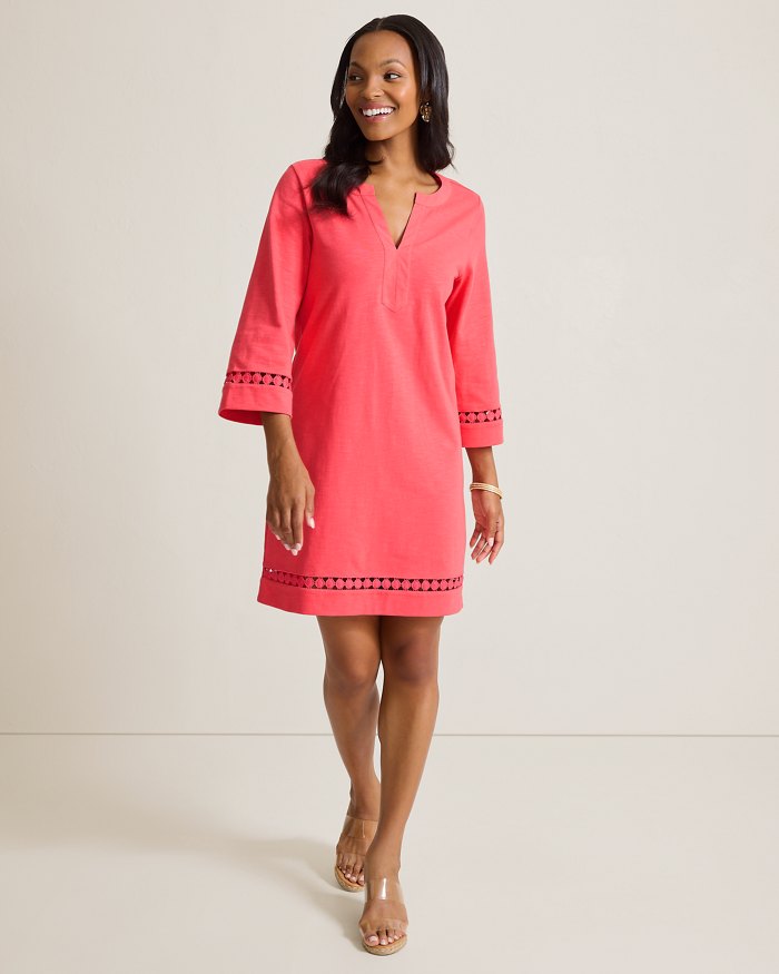 Sunset Harbor Long-Sleeve Dress