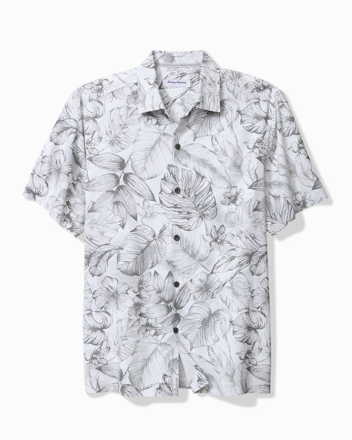 Coastal Ease Frond Escape IslandZone® Camp Shirt