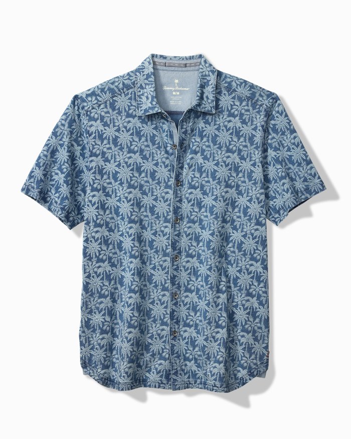Big & Tall Palm Grotto Camp Shirt