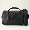 Brett Black 2-In-1 Roller Garment Duffel Bag