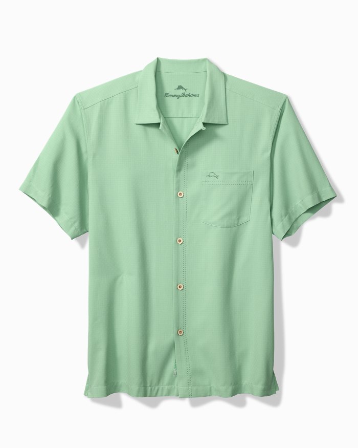 Coastal Breeze Check IslandZone® Camp Shirt