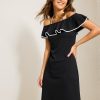 Island Cays Cabana Off-the-Shoulder Coverup Dress