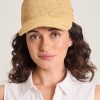 Riley Raffia Packable Cap