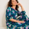 Jersey 3/4-Sleeve & Pants Pajama Set