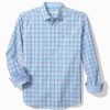 Big & Tall Sarasota Stretch Sea Tide Check IslandZone® Shirt