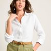 Coastalina Linen Long-Sleeve Shirt