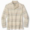 Minori Sands Button-Mock Sweatshirt