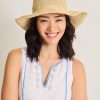 Crochet Raffia Packable Sun Hat