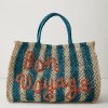Bon Voyage Jute Tote
