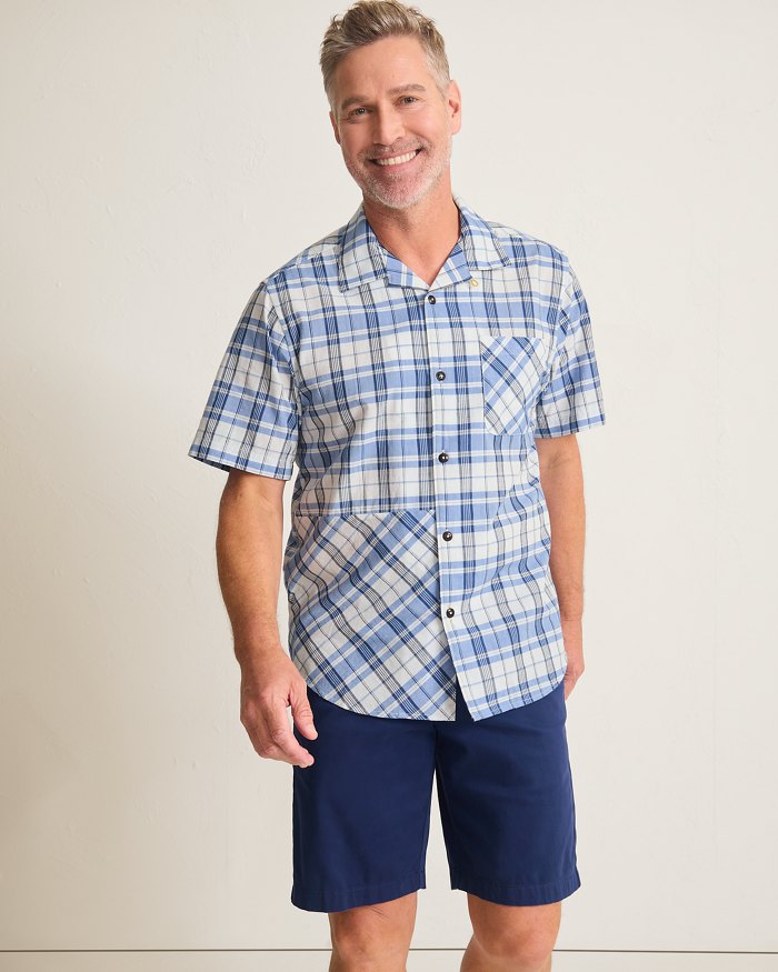 Ocean Madras Camp Shirt