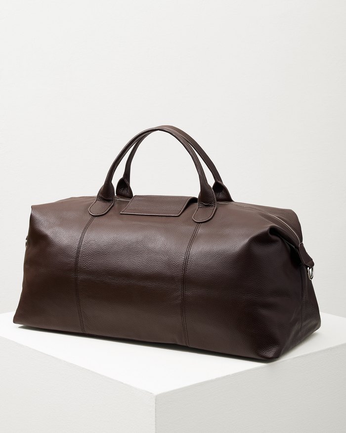Stanford Brown Leather Duffel Bag