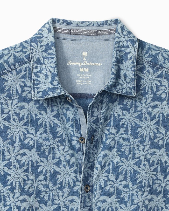 Big & Tall Palm Grotto Camp Shirt