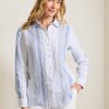 Coastalina Linen Breezy Bay Relaxed Top