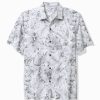 Big & Tall Coastal Ease Frond Escape IslandZone® Camp Shirt