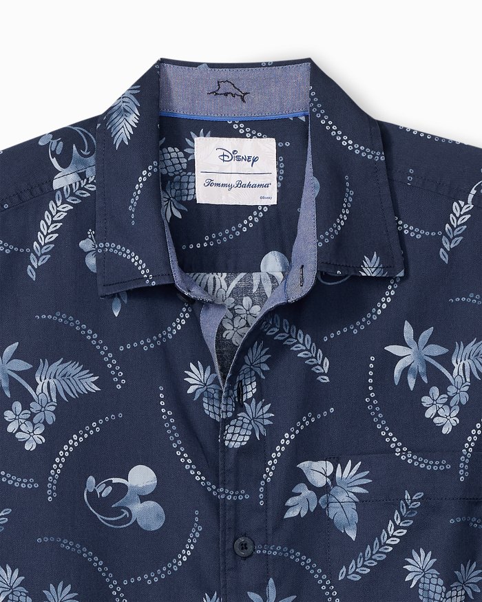 Big & Tall Disney Tortola Mickey Mouse Camp Shirt