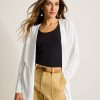 Addison Beach Linen-Blend Cardigan
