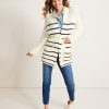 Stripe Crochet Cardigan