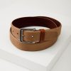 Embossed Nubuck Belt