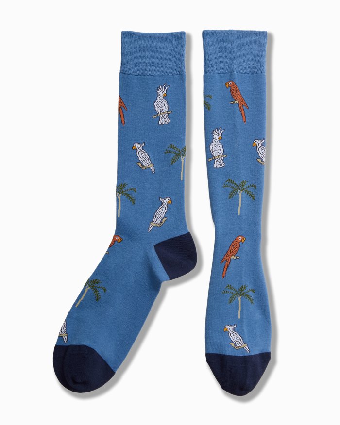 Perched in the Palm Socks