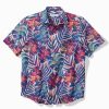 Big & Tall Bahama Coast Monarch Monstera IslandZone® Shirt