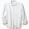 Big & Tall Paradise Breezer Linen Long-Sleeve Shirt