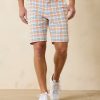 Big & Tall Chip Shot Caddie Plaid IslandZone® Shorts