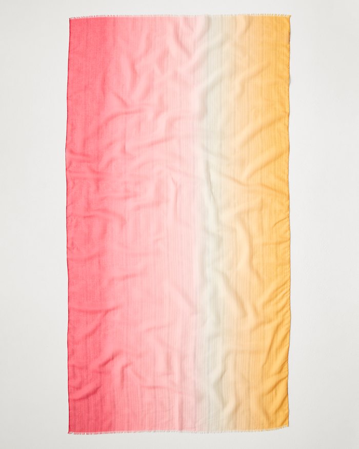 Ombré Shimmer Wrap Scarf