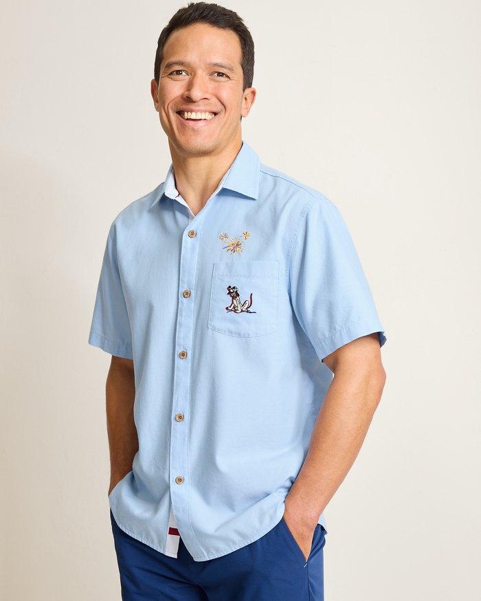 Disney Tortola Sizzling Sky Spectacle Camp Shirt