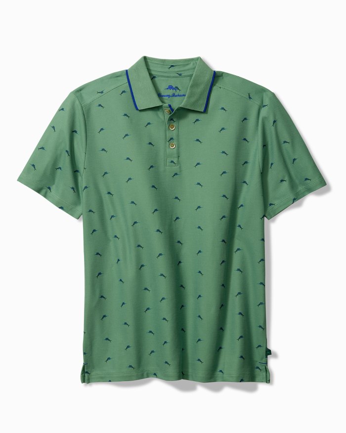 Big & Tall Marlin Vibes IslandZone® Polo