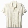 Del Palms Embroidered Silk Camp Shirt