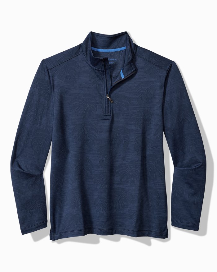 Monstera Fade IslandZone® Half-Zip Sweatshirt