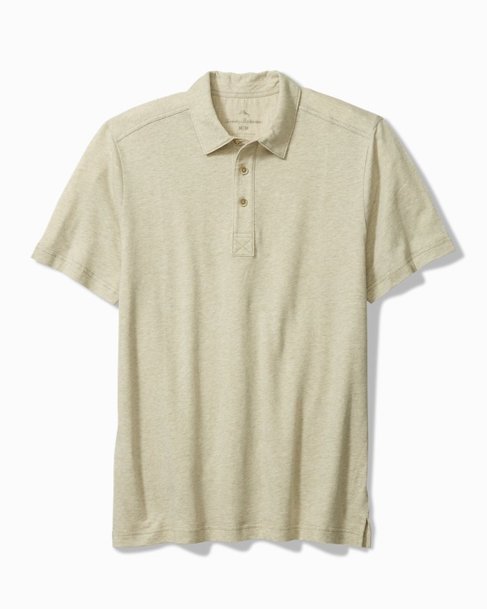 Big & Tall Laurito Beach Linen-Blend Polo