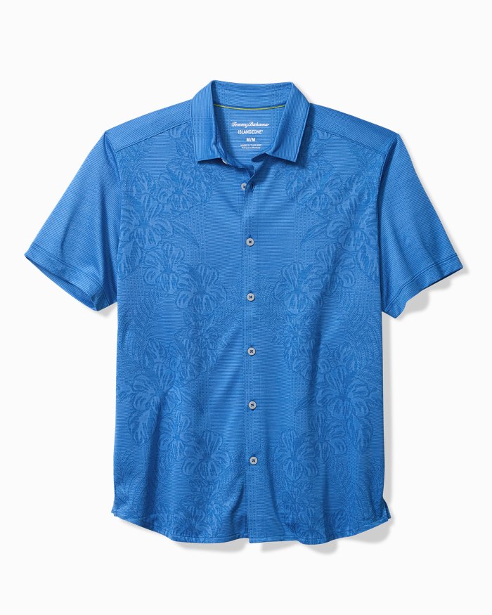 Palm Coast Cascade Vines IslandZone® Knit Shirt