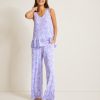 Jersey V-Neck Tank & Pants Pajama Set